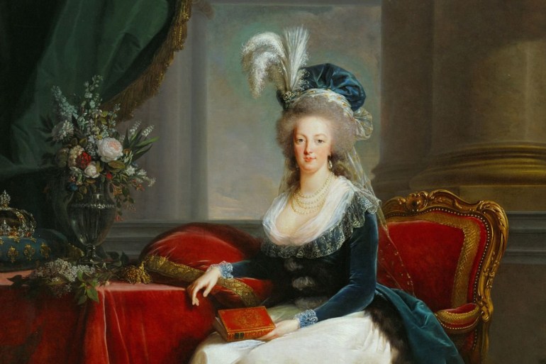 ماري أنطوانيت marie antoinette, portrait france - january 01: queen marie-antoinette,1788. portrait by elisabeth-louise vigee-le brun (1755-1842). musee national du chateau, versailles, france. (photo by imagno/getty images) [koeniginmarie-antoinette,1788. portrait von elisabeth-louise vigee-le brun (1755-1842). musee national du chateau, versailles, frankreich.] gettyimages-56466460
