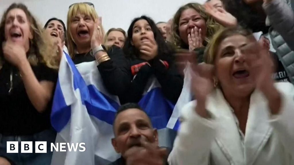 2 days agoWatch: How triple Israeli hostage release unfoldedOr Levy, Ohad Ben Ami and Eli Sharabi are returning home after being released in Gaza on Saturday.
2 days agoMiddle East